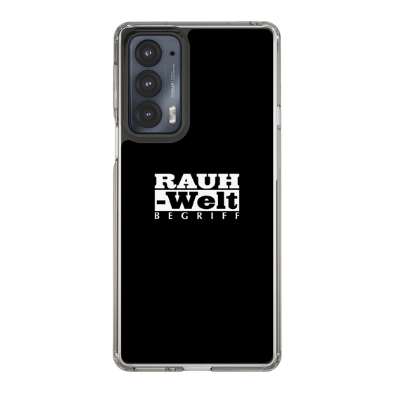 Slim Protection Case［ RAUH-Welt BEGRIFF - Logo - Black ］