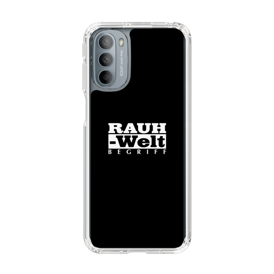 Slim Protection Case［ RAUH-Welt BEGRIFF - Logo - Black ］
