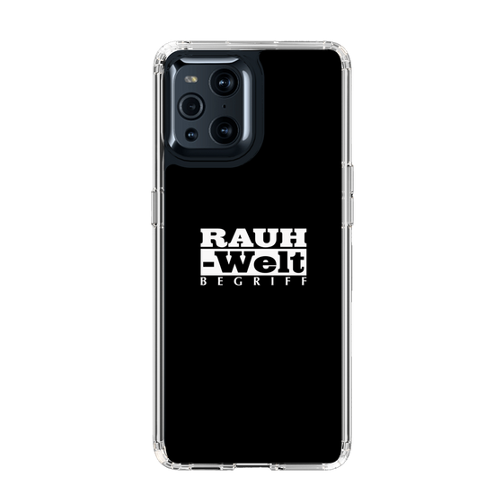 Slim Protection Case［ RAUH-Welt BEGRIFF - Logo - Black ］