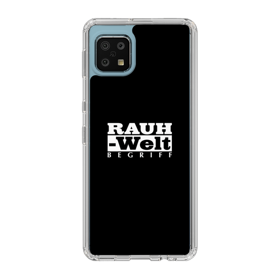 Slim Protection Case［ RAUH-Welt BEGRIFF - Logo - Black ］