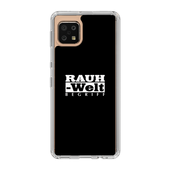 Slim Protection Case［ RAUH-Welt BEGRIFF - Logo - Black ］