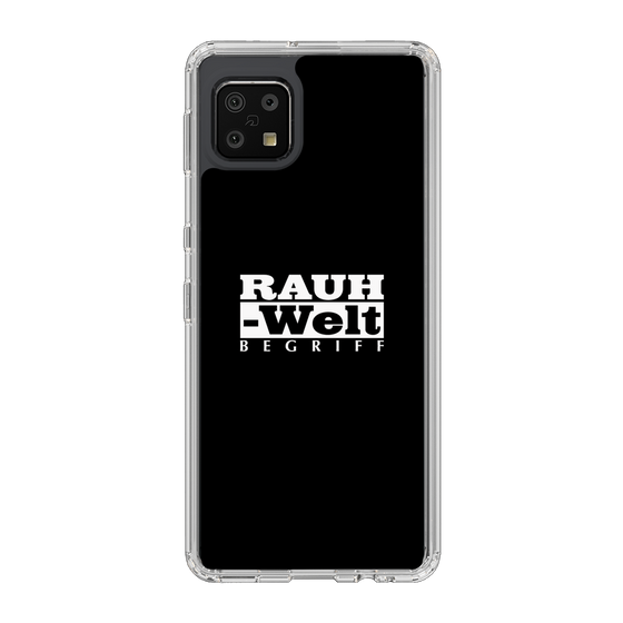 Slim Protection Case［ RAUH-Welt BEGRIFF - Logo - Black ］