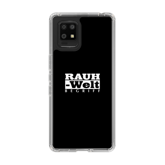 Slim Protection Case［ RAUH-Welt BEGRIFF - Logo - Black ］