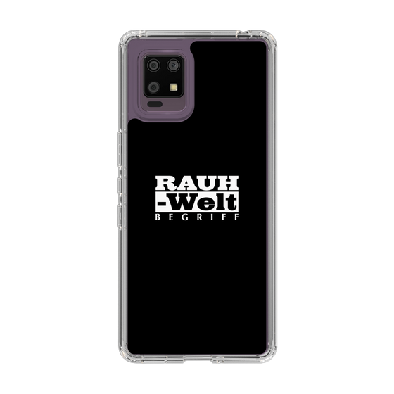 Slim Protection Case［ RAUH-Welt BEGRIFF - Logo - Black ］