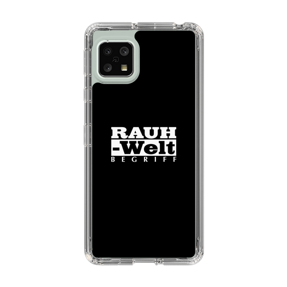 Slim Protection Case［ RAUH-Welt BEGRIFF - Logo - Black ］