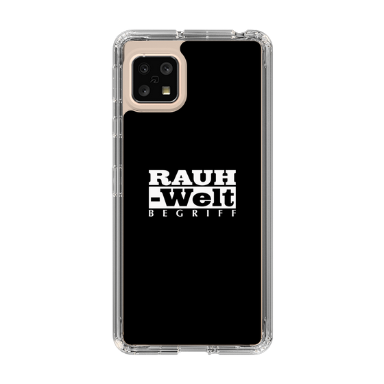 Slim Protection Case［ RAUH-Welt BEGRIFF - Logo - Black ］