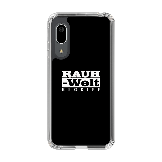 Slim Protection Case［ RAUH-Welt BEGRIFF - Logo - Black ］