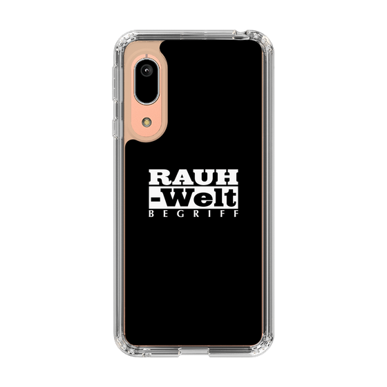 Slim Protection Case［ RAUH-Welt BEGRIFF - Logo - Black ］