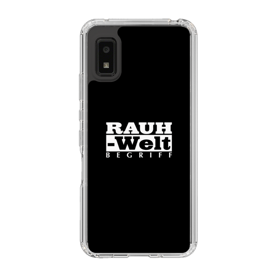 Slim Protection Case［ RAUH-Welt BEGRIFF - Logo - Black ］