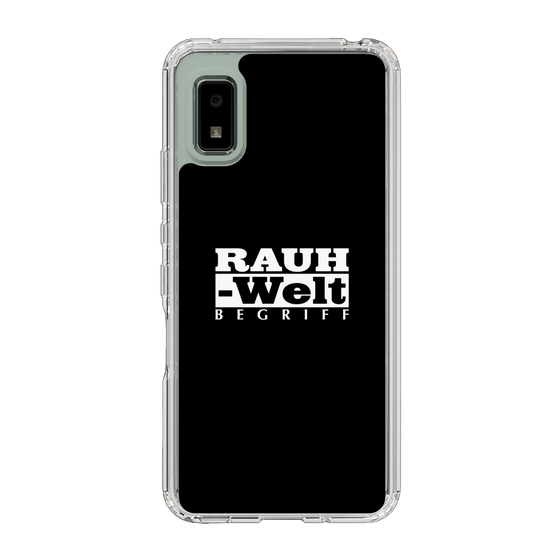 Slim Protection Case［ RAUH-Welt BEGRIFF - Logo - Black ］