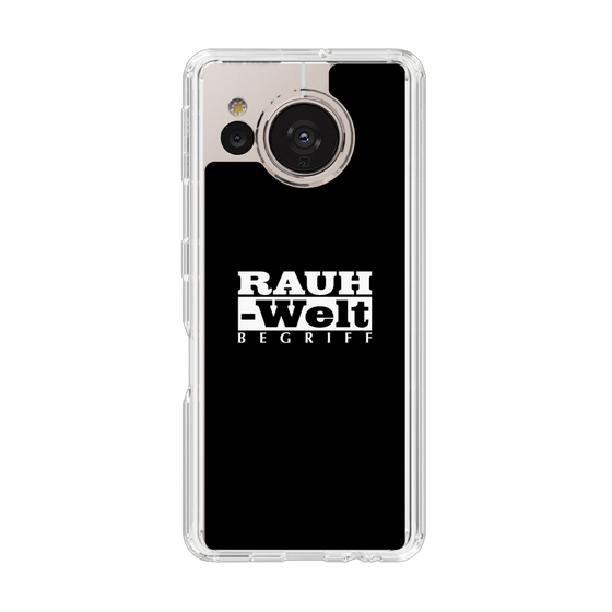 Slim Protection Case［ RAUH-Welt BEGRIFF - Logo - Black ］