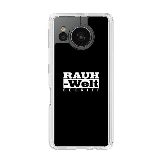 Slim Protection Case［ RAUH-Welt BEGRIFF - Logo - Black ］