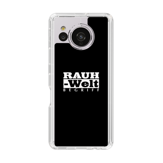 Slim Protection Case［ RAUH-Welt BEGRIFF - Logo - Black ］
