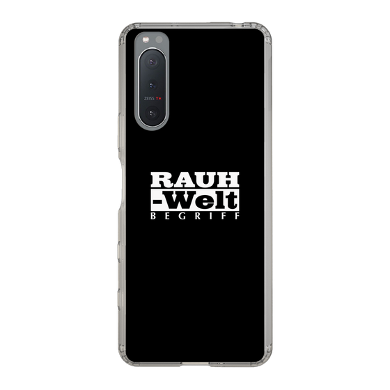 Slim Protection Case［ RAUH-Welt BEGRIFF - Logo - Black ］
