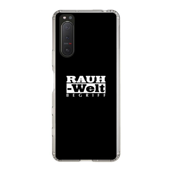 Slim Protection Case［ RAUH-Welt BEGRIFF - Logo - Black ］