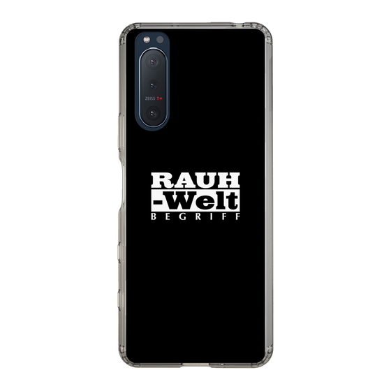 Slim Protection Case［ RAUH-Welt BEGRIFF - Logo - Black ］