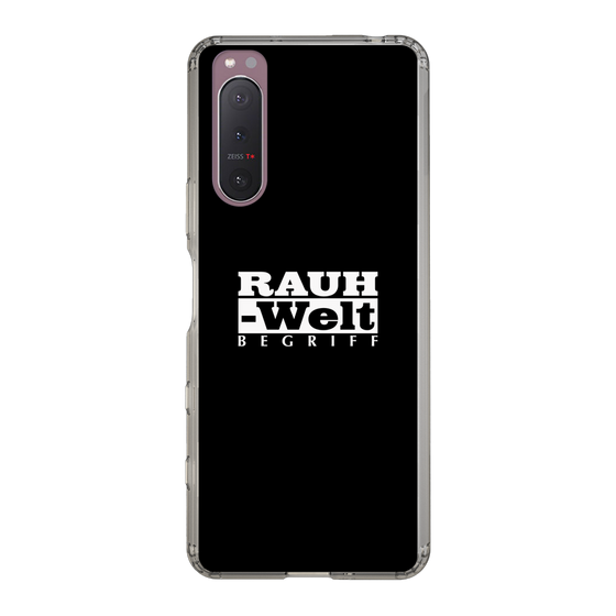 Slim Protection Case［ RAUH-Welt BEGRIFF - Logo - Black ］