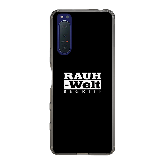 Slim Protection Case［ RAUH-Welt BEGRIFF - Logo - Black ］