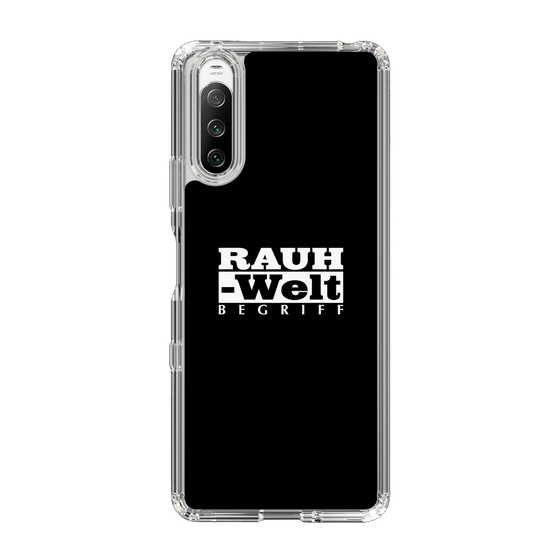 Slim Protection Case［ RAUH-Welt BEGRIFF - Logo - Black ］