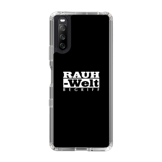 Slim Protection Case［ RAUH-Welt BEGRIFF - Logo - Black ］