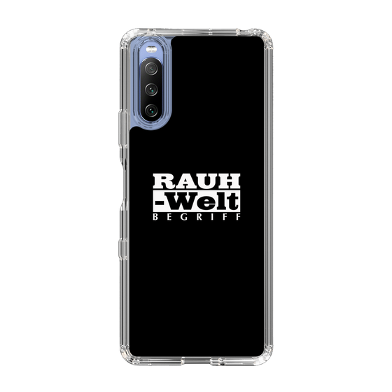 Slim Protection Case［ RAUH-Welt BEGRIFF - Logo - Black ］