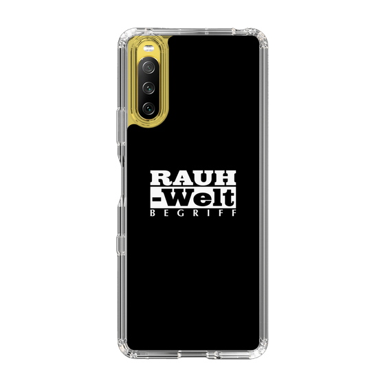 Slim Protection Case［ RAUH-Welt BEGRIFF - Logo - Black ］