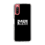 Slim Protection Case［ RAUH-Welt BEGRIFF - Logo - Black ］