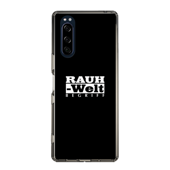 Slim Protection Case［ RAUH-Welt BEGRIFF - Logo - Black ］