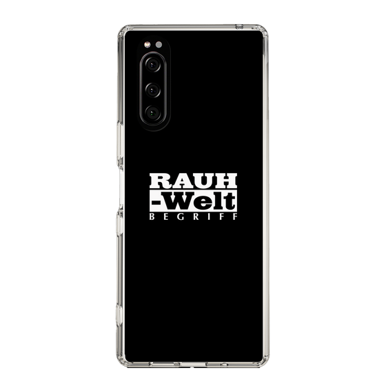 Slim Protection Case［ RAUH-Welt BEGRIFF - Logo - Black ］