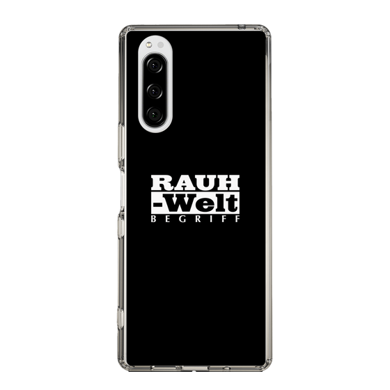 Slim Protection Case［ RAUH-Welt BEGRIFF - Logo - Black ］