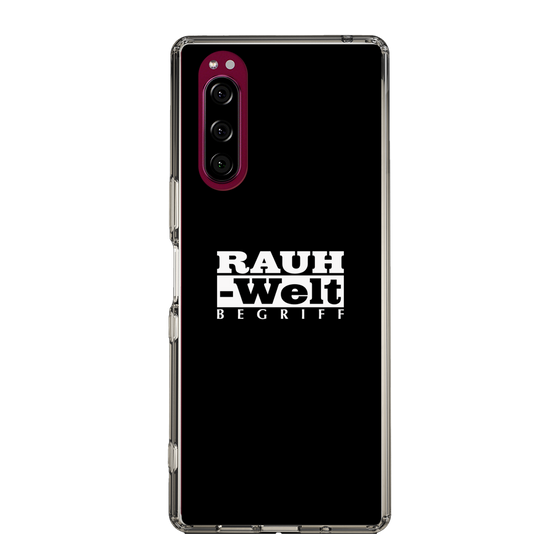 Slim Protection Case［ RAUH-Welt BEGRIFF - Logo - Black ］