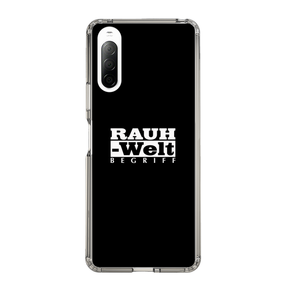 Slim Protection Case［ RAUH-Welt BEGRIFF - Logo - Black ］