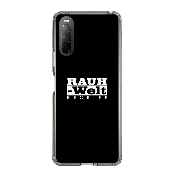 Slim Protection Case［ RAUH-Welt BEGRIFF - Logo - Black ］