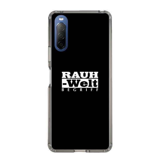 Slim Protection Case［ RAUH-Welt BEGRIFF - Logo - Black ］