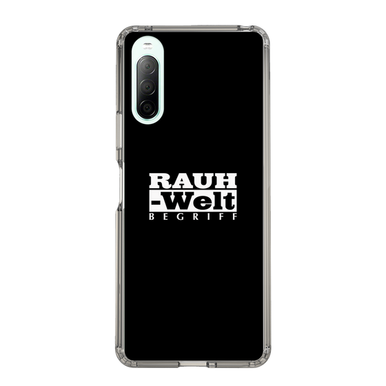 Slim Protection Case［ RAUH-Welt BEGRIFF - Logo - Black ］