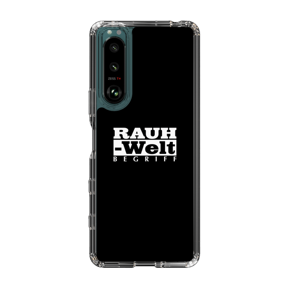 Slim Protection Case［ RAUH-Welt BEGRIFF - Logo - Black ］