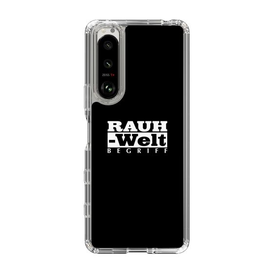 Slim Protection Case［ RAUH-Welt BEGRIFF - Logo - Black ］