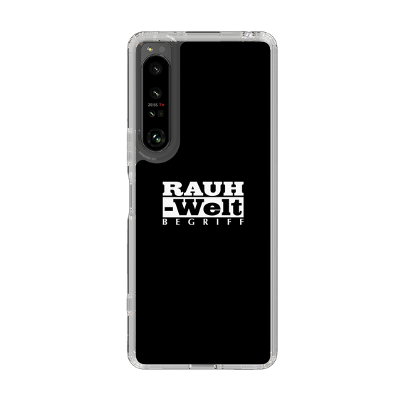 Slim Protection Case［ RAUH-Welt BEGRIFF - Logo - Black ］