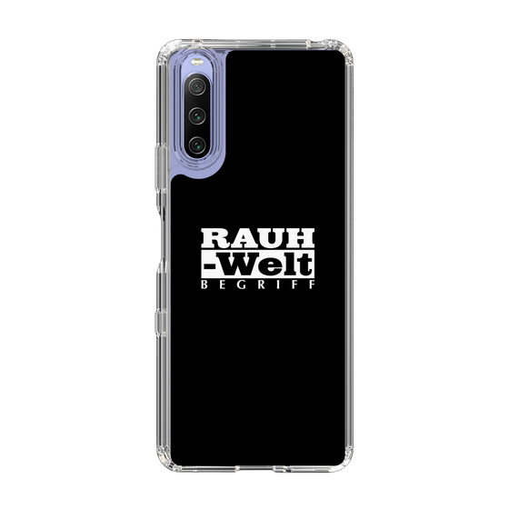 Slim Protection Case［ RAUH-Welt BEGRIFF - Logo - Black ］