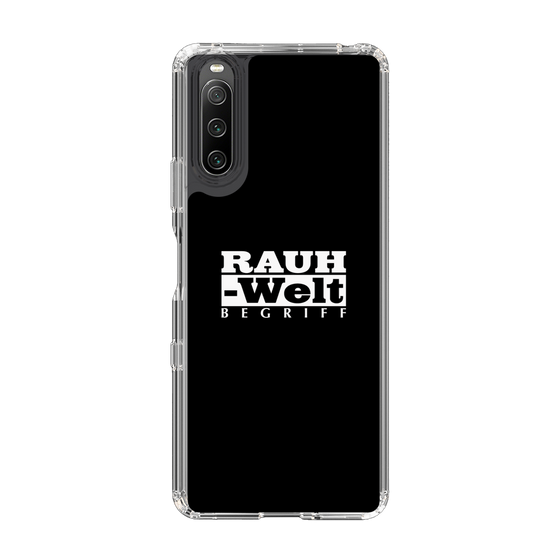 Slim Protection Case［ RAUH-Welt BEGRIFF - Logo - Black ］