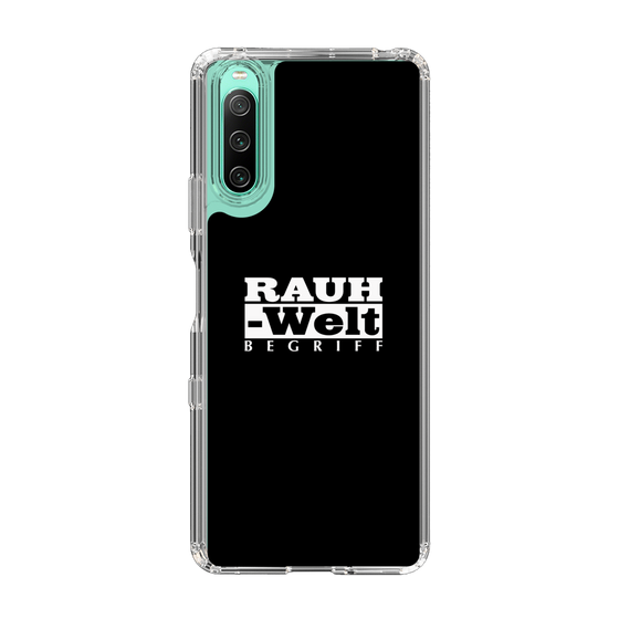 Slim Protection Case［ RAUH-Welt BEGRIFF - Logo - Black ］