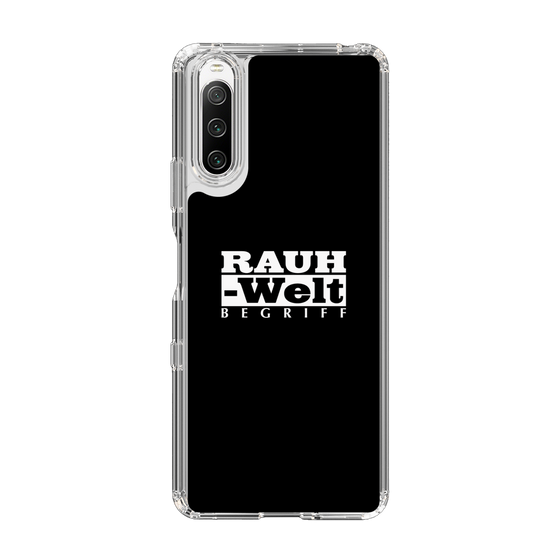 Slim Protection Case［ RAUH-Welt BEGRIFF - Logo - Black ］