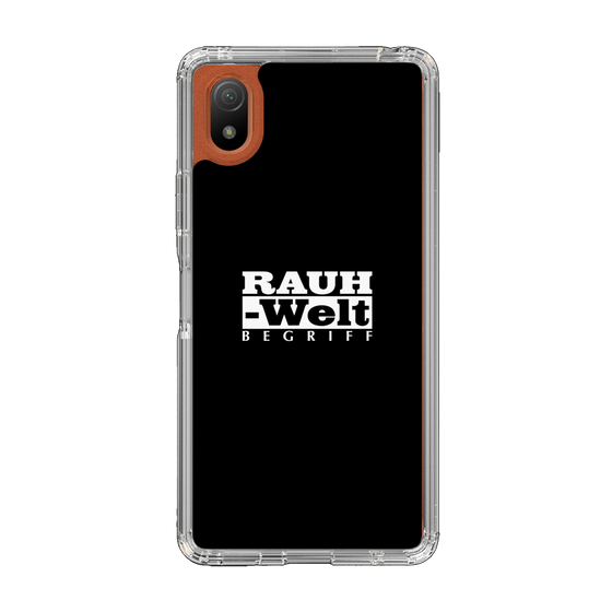 Slim Protection Case［ RAUH-Welt BEGRIFF - Logo - Black ］