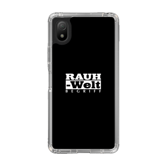 Slim Protection Case［ RAUH-Welt BEGRIFF - Logo - Black ］