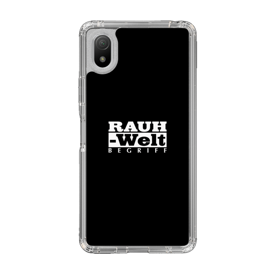 Slim Protection Case［ RAUH-Welt BEGRIFF - Logo - Black ］