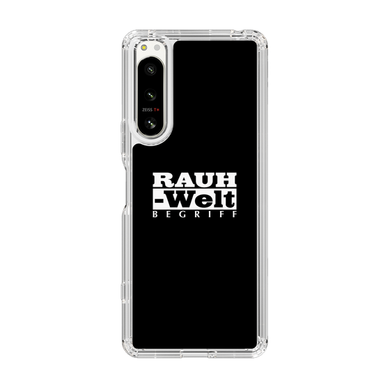 Slim Protection Case［ RAUH-Welt BEGRIFF - Logo - Black ］