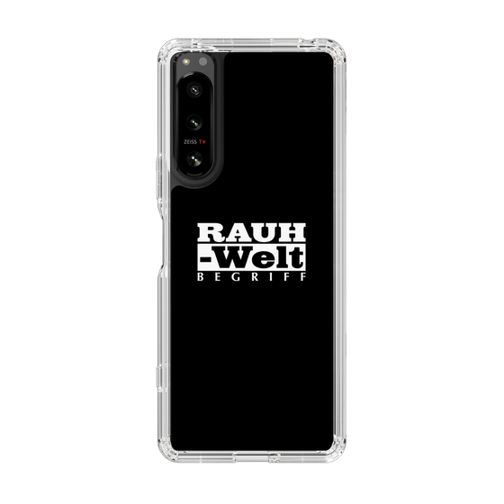 Slim Protection Case［ RAUH-Welt BEGRIFF - Logo - Black ］