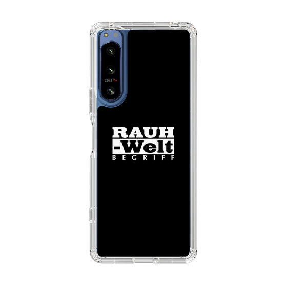 Slim Protection Case［ RAUH-Welt BEGRIFF - Logo - Black ］