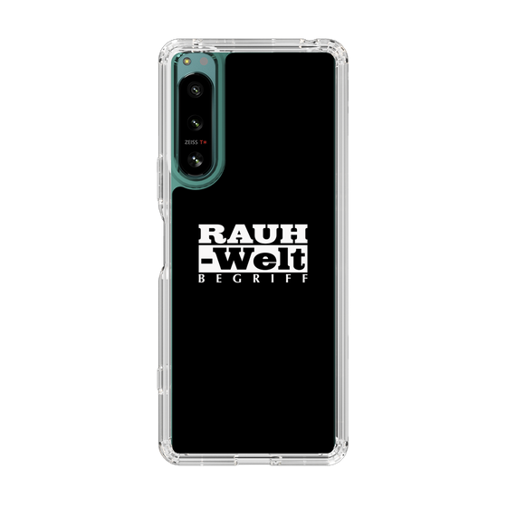 Slim Protection Case［ RAUH-Welt BEGRIFF - Logo - Black ］