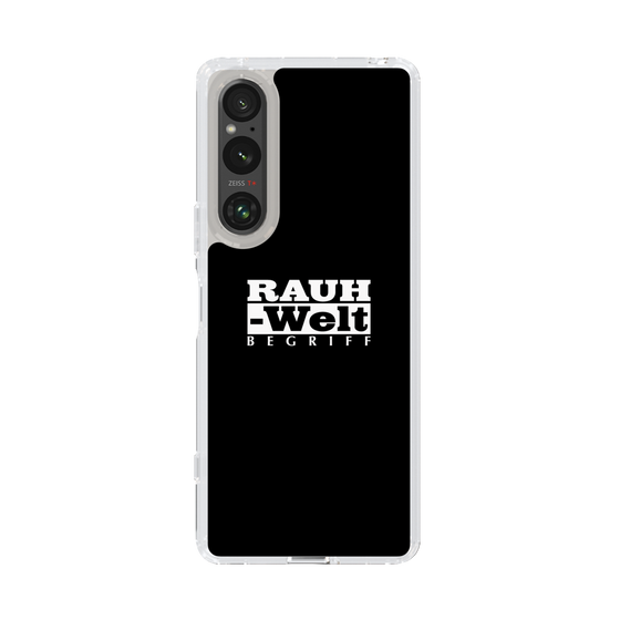 Slim Protection Case［ RAUH-Welt BEGRIFF - Logo - Black ］